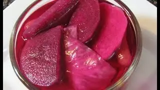 طريقة عمل الطرشي خلال يوم واحد- الطرشي  الاحمر العراقي-  Red pickles Recipe