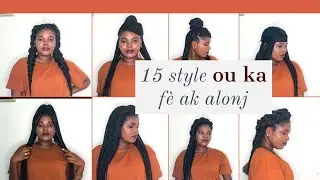 2021 antre me 15 Style ou ka  fè  lew penyen ak alonj. | Lareina Sanlove