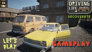 DRIVING LIFE GAMEPLAY DECOUVERTE  - JEU DE SURVIE EN MONDE OUVERT 2025