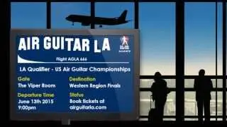 Take Flight at the 2015 US Air Guitar Championship