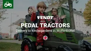 Fendt pedal tractors for Wolfenb&uuml;ttel | Delivery of pedal tractors to kindergardens in the region