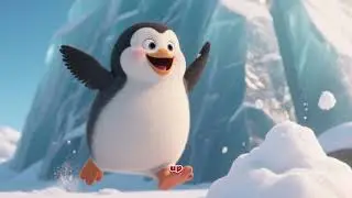 Penny the Penguin&rsquo;s Ice Slide Adventure! | Happy Paws Tales