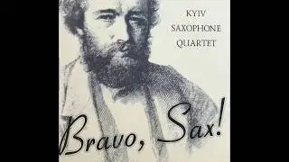 J.S. Bach - Badinerie from suite No.2 - Kyiv Saxophone Quartet