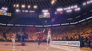 NBA Live 18: Cavs vs Warriors - LeBron Vs Steph Duel in Final Minute - CRAZY