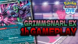 TESTO per un'ora con GRIMMSNARL EX di MARY! - [Pokémon TCG🇮🇹]