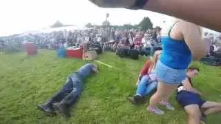 Widecombe Fair 2015 Uncle Tom  Cobbly Downhill Running Race