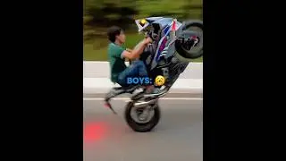 Stunts are only for real men💀 #dirtbike #stunts #edit #trollface #shorts