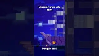 Minecraft mob vote 2023 penguin leaked