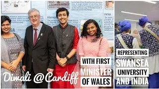 Diwali celebration 2021 | With First Minister of Wales Mark Drakeford | SWANSEA University
