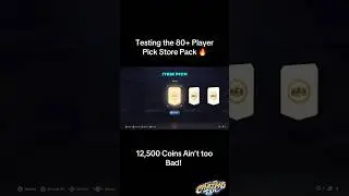Testing the 80+ Player Pick Store Pack 🔥 FC 26 Ultimate Team #shorts #fc26 #playerpick #fyp