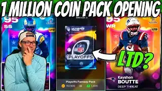 INSANE 1 Million Coin Playoff Pack Opening!! Can We Finally Pull an LTD!?