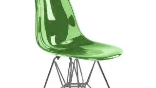 DECODESIGN EAMES DSR FIBERGLASS CHAIRS