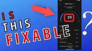 Fixing your Tesla Safety Score