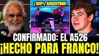 BRIATORE Se la Juega por COLAPINTO: el A526 hecho para el | ALPINE F1