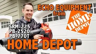 Echo Gas Power Equipment at Home Depot