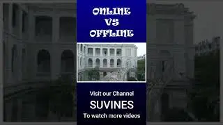 ONLINE VS OFFLINE ft. PRESIDENCY UNIVERSITY | SUVINES 😍😍 #shorts #PresidencyUniversity
