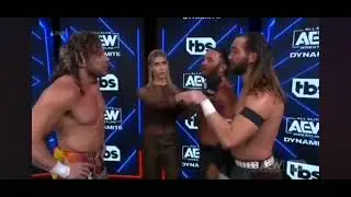 kenny omega Chris Jericho and the young bucks back stage brawl 11/15/23