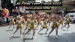 Las Pi&ntilde;as Town Fiesta 2025 Marching Band Parade