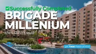 Builder to Society HOTO Audit at #Brigade Millenium a #testimonial.@NemmadiIn-HomeInspection