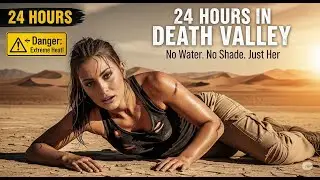 24 Hours in the World&rsquo;s Hottest Desert &ndash; Death Valley Vlog🥵 #24hourchallenge
