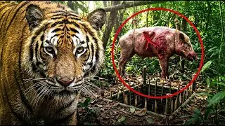 Will the Beast Take the Meat Gamble? Deadly Jungle Trap