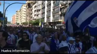 Huelva - Miles de onubenses se manifiestan por el Recre