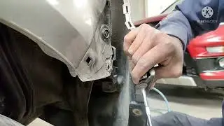 Bumper gap.  Bumper gap repair.  bumper gap fix. bumper gap fix at a home. Ghar me bumper gap thik.
