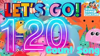 Counting Song for Preschool kids|Count 1-20 Kids Song|Underwater Counting Song|Sea Animals Singalong
