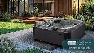 Santorini Jacuzzi Storm Clouds &ndash; Luxe jacuzzi voor 5 personen | Platinum Spas 's-Hertogenbosch