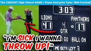 The CRAZIEST High School Game EVER Played   Plano East John Tyler 1994 Football Highlight Film