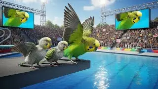 Animal Olympics exceptional talents💦🐄🐍🦍