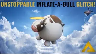 UNSTOPPABLE INFLATE-A-BULL GLITCH! | Fortnite Battle Royale | Squad Alpha