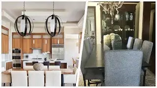 75 Painted Wood Floor And Brown Floor Dining Room Design Ideas You'll Love 🪴
