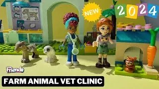 Lego Friends |Farm Animal Vet Clinic| NEW 2024!!!