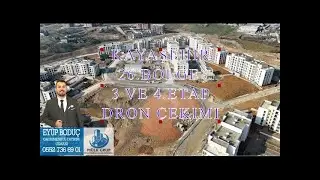 KAYAŞEHİR 26.B&Ouml;LGE 3 VE 4. ETABI ARALIK AYI DRON &Ccedil;EKİMİ #toki #drone #hd #26.b&ouml;lge #kayaşehir