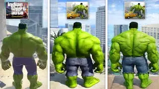 Hulk Jumping In Indian GTA Games😱