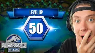 Поднимаю рейтинг My Park Road до уровня 60 (Jurassic World The Game)