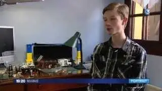 Vincent, réalisateur de court-métrages Lego