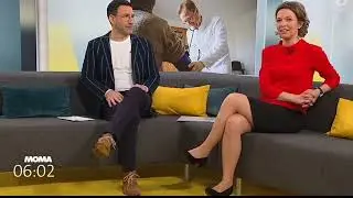 Stunning Legs & Nylons Compilation! German TV Beauties (Anna Planken & More)