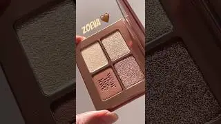 Zoeva Eyeshadow Palette🤎🎨 #shorts #viral #foryou