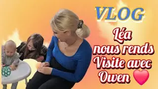 #vlog L&eacute;a nous rends visite ❤️