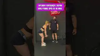 Entenda isso e defina as pernas ap&oacute;s os 40 anos