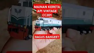KERETA API LOKOMOTIF VINTAGE CC201 || #keretaapi #train #railway #lokomotifkeretaapi