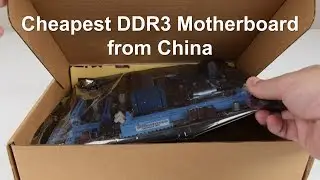 Gaming on Cheapest DDR3 Motherboard from AliExpress