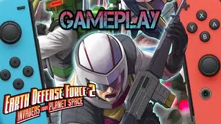 Earth Defense Force 2: Invaders From Planet Space | Nintendo Switch Gameplay