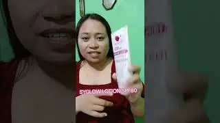 Syglow lotion spf80 ito ang gamitin nio nka2puti subrang nkakaganda ng balat! @Titarea #syglowlotion