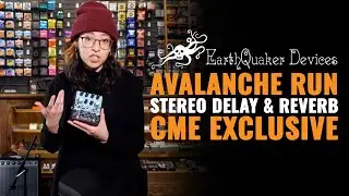 EarthQuaker Devices Avalanche Run (CME Exclusive) Mint Green and Black | CME Gear Demo