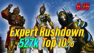 Guardian Games: Expert Rushdown | Top 10% Run | 527K Points in 6:16! | Destiny 2