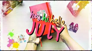 Мой Bullet Journal за июль 2020 || Оформление и развороты моего ежедневника