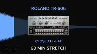 Roland TR-606 Closed Hi-Hat 1 (1 HOUR)